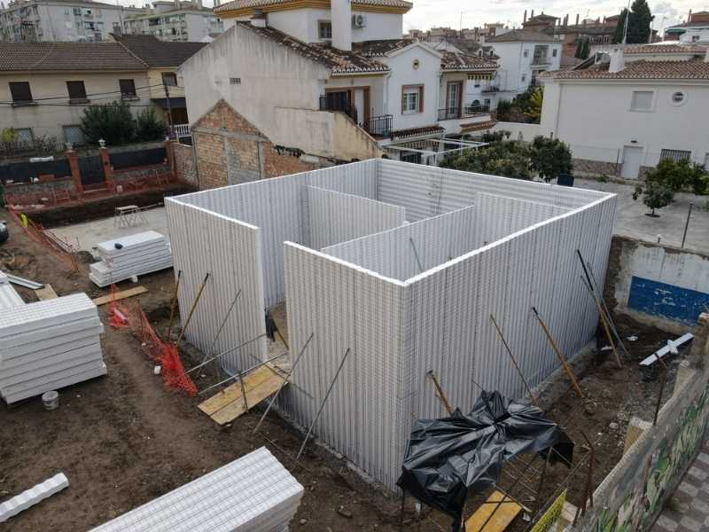 Sistema de construcción de  Baupanel en Granada
