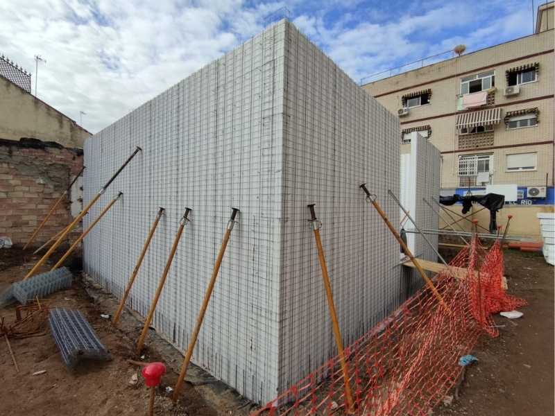 Sistema de construcción de Baupanel en Granada